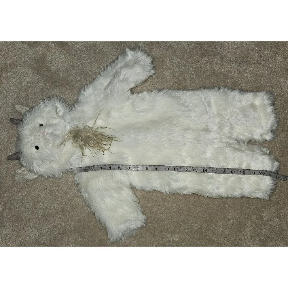 Pottery Barn Kids White Goat Halloween Costume Boy Girl Baby 0-6 Months SOFT